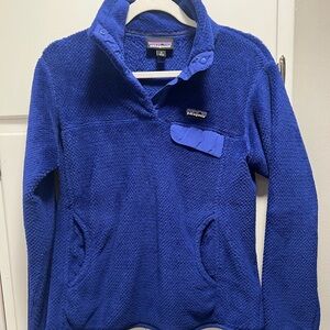 Patagonia Blue Fleece Pullover